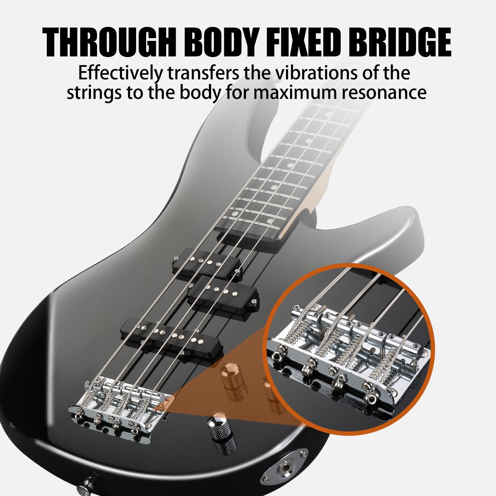 Amazon.com: Ktaxon Electric Bass Guitar 4 String Bass Guitar Kit